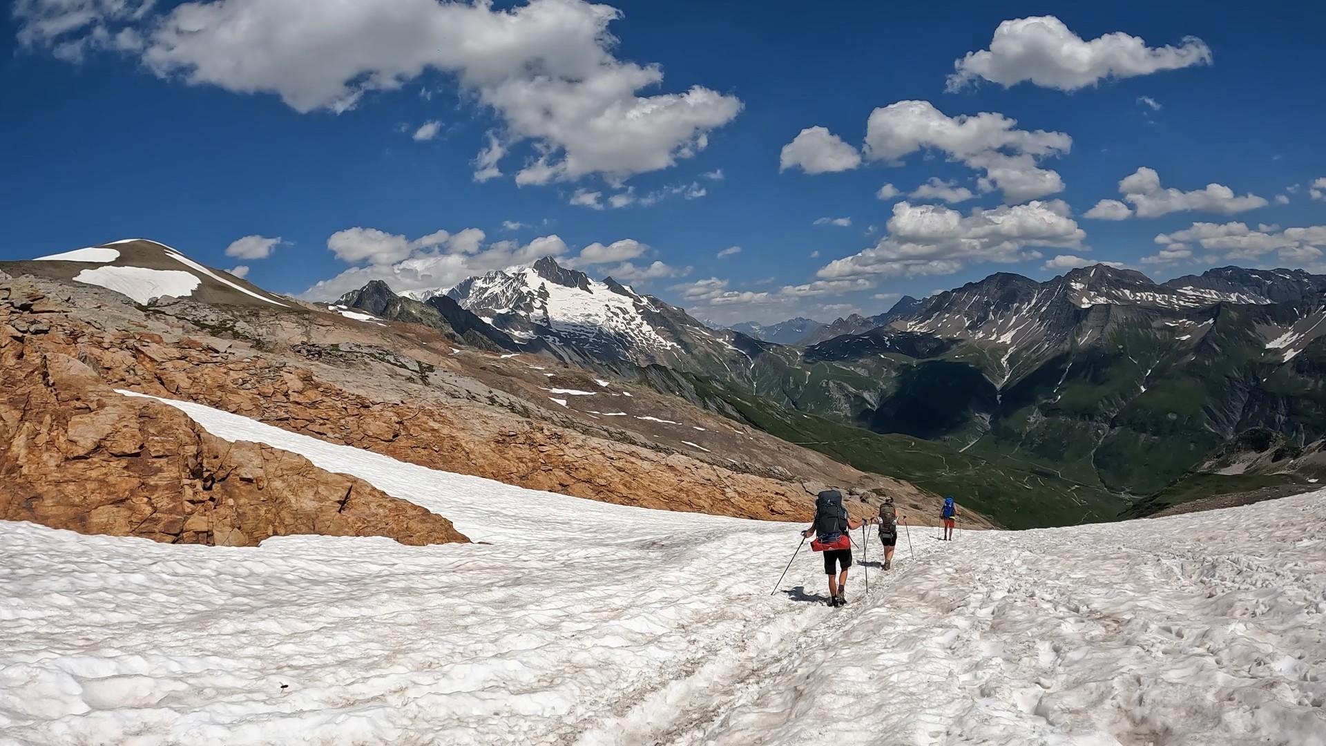 Col des fours Tour du Mont Blanc